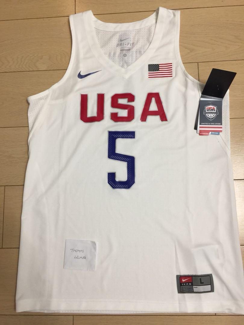 kevin durant usa jersey 2018