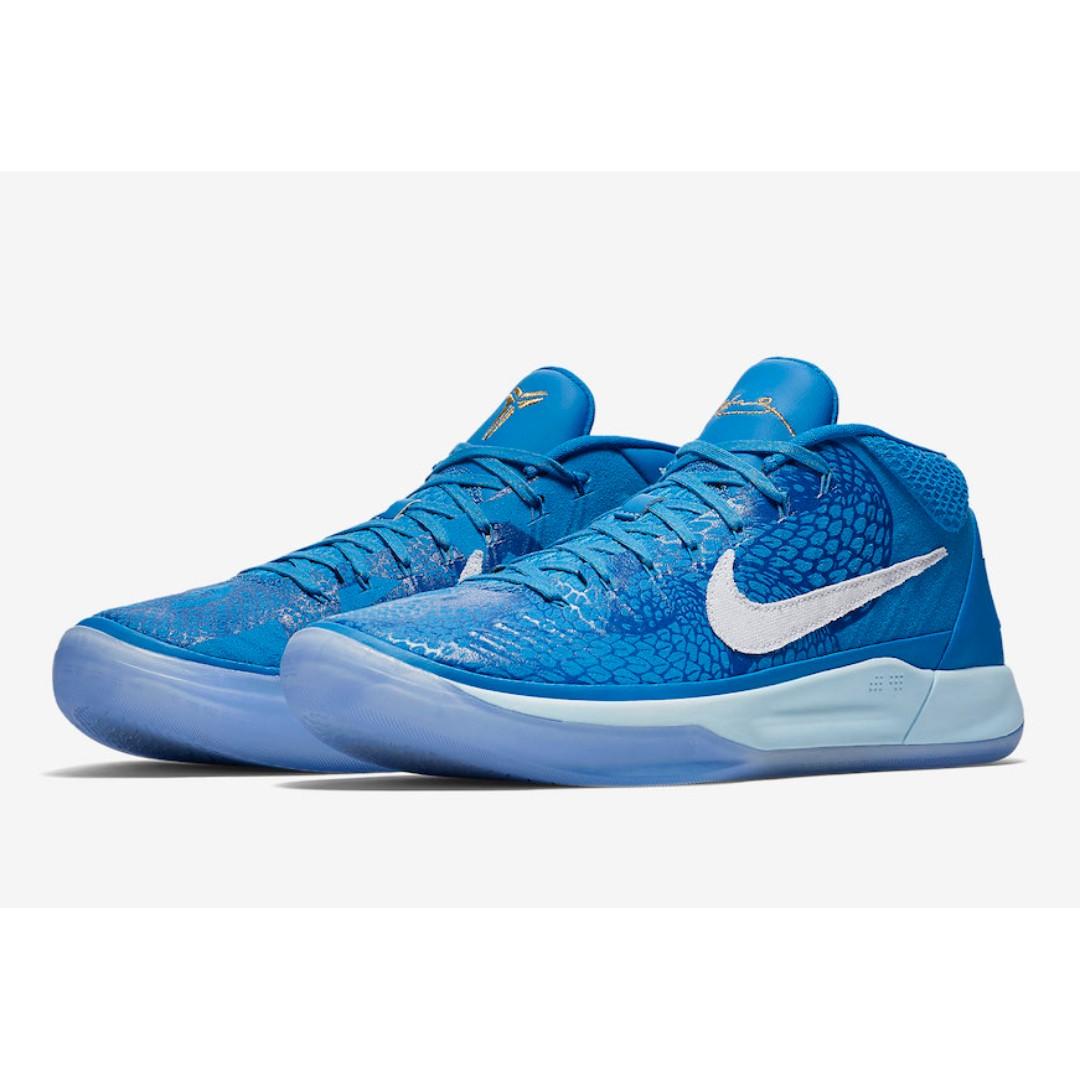 Kobe A.D. DeMar DeRozan Blue Luxury Sneakers Footwear on Carousell