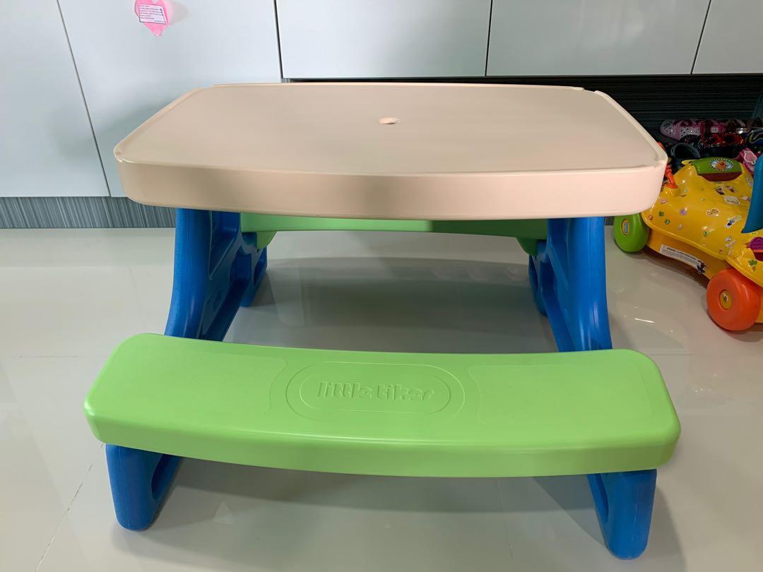 Little Tikes Easy Store Junior Play Table Furniture Tables
