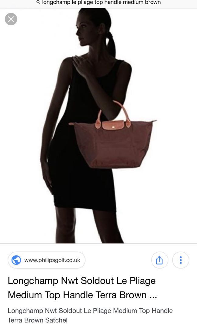 longchamp top handle medium