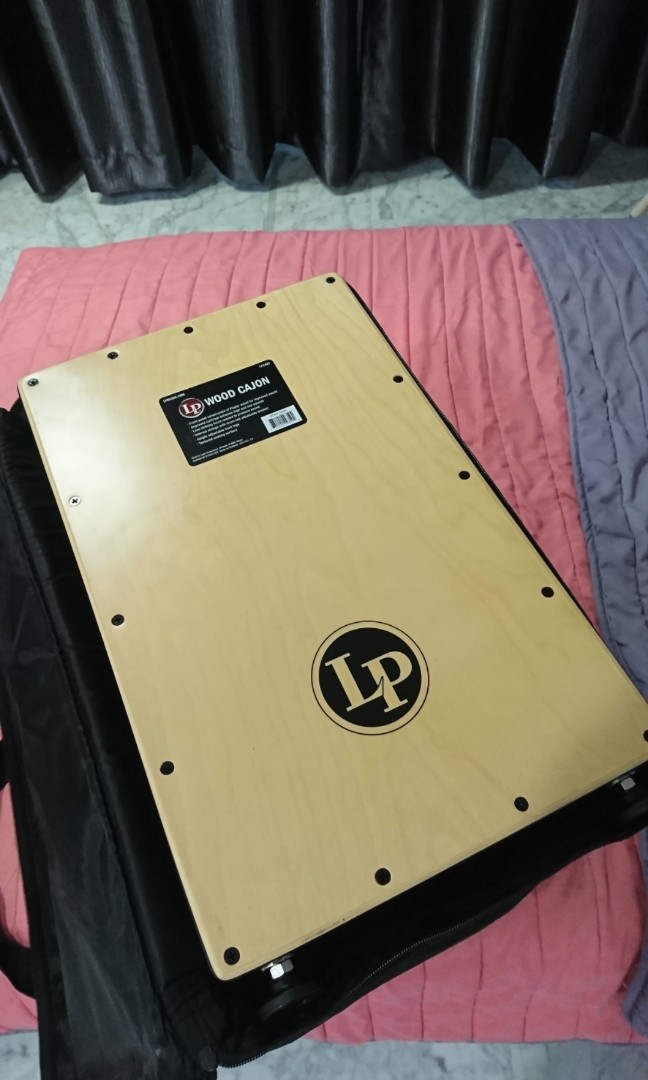 LP 1432 Cajon with Bag, Hobbies & Toys, Music & Media, Musical