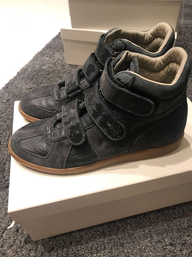 Margiela velcro high tops best sale