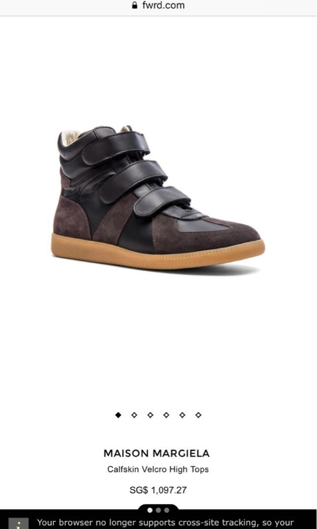 Maison Margiela Velcro High Top 22