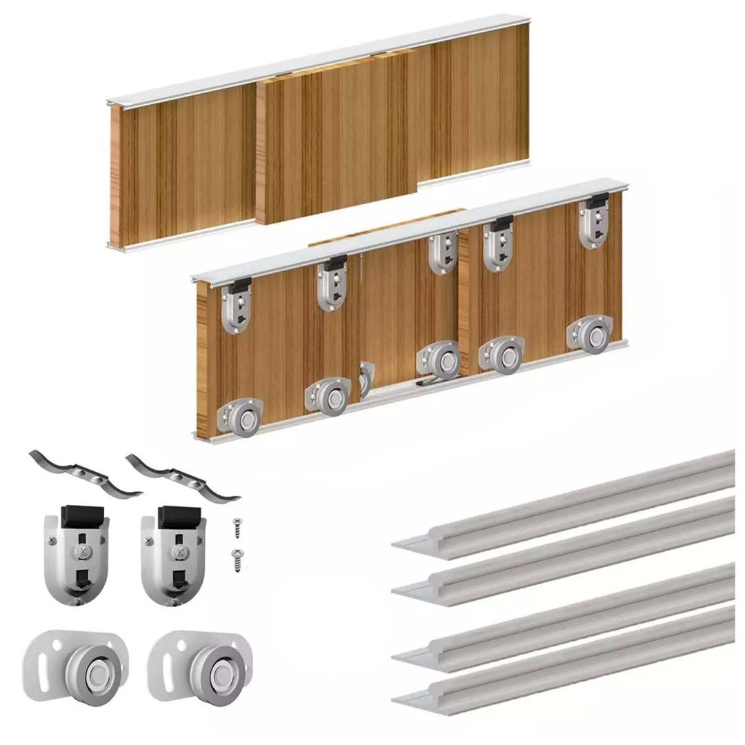 Mars Premium Wardrobe Sliding Door Kit Furniture Shelves