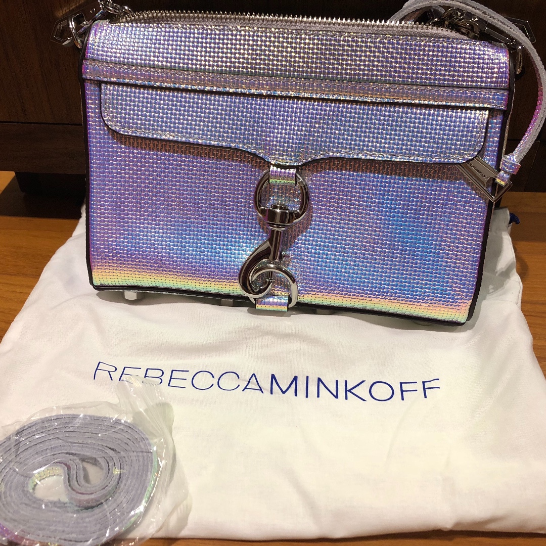 Rebecca minkoff holographic bag shop