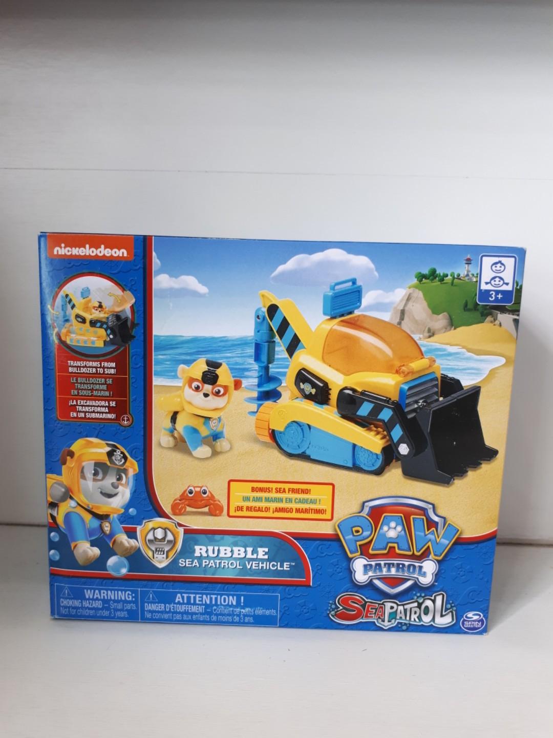 rubble sea patrol vehicle