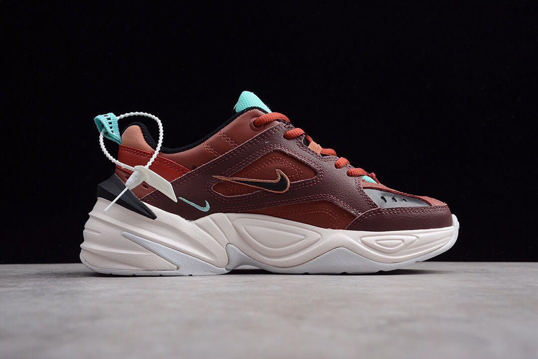 nike m2k tekno burgundy