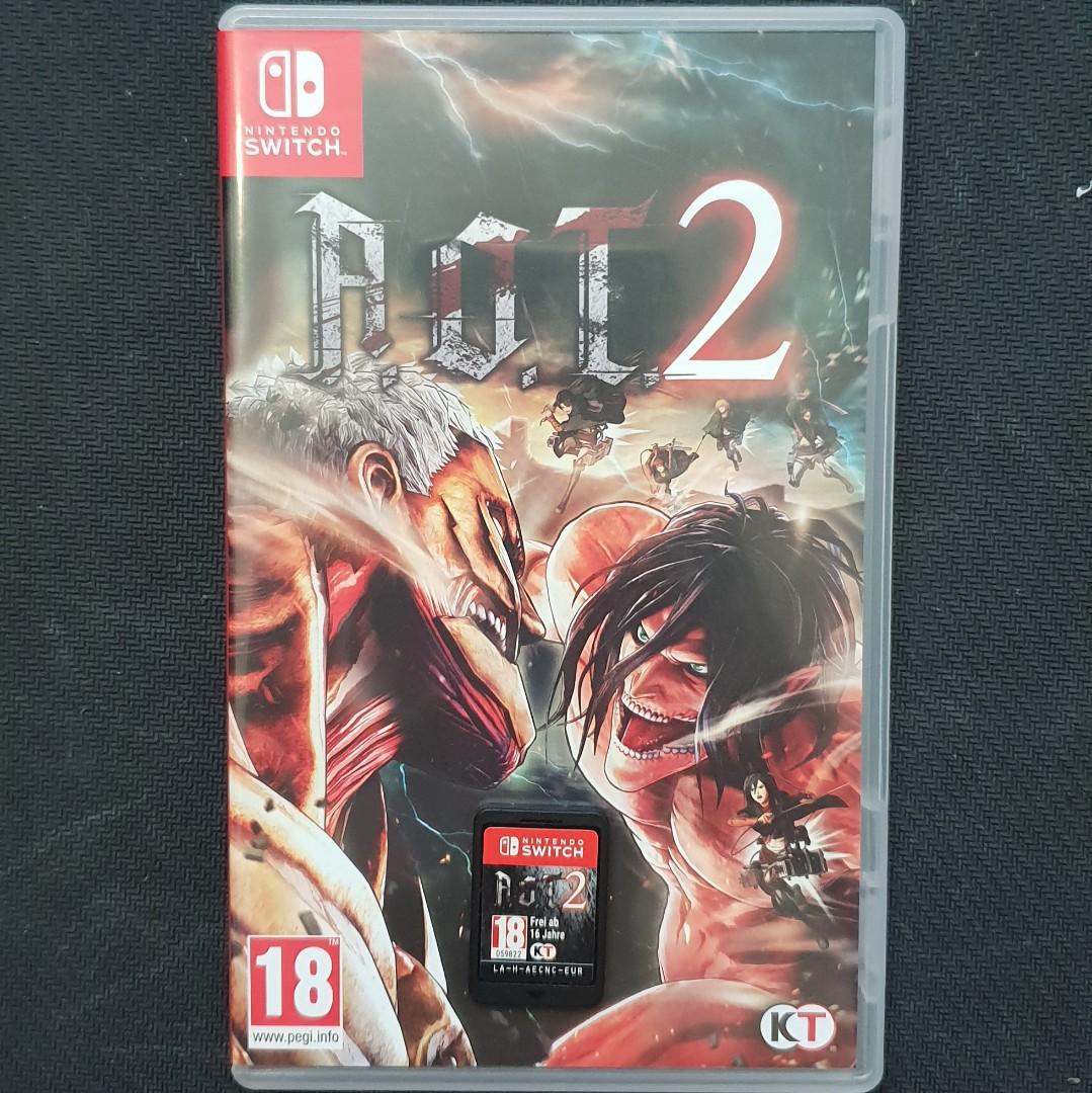attack on titan 2 game switch
