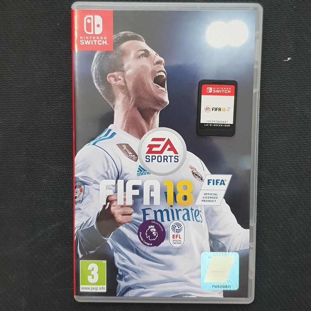 Nintendo Switch Game Fifa 18 Video Gaming Video Games Nintendo On Carousell