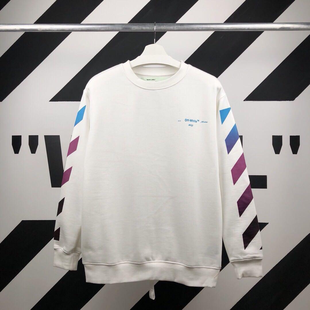 Off white crewneck gradient store