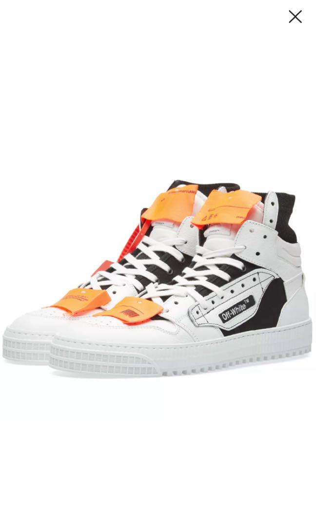 off white court sneaker