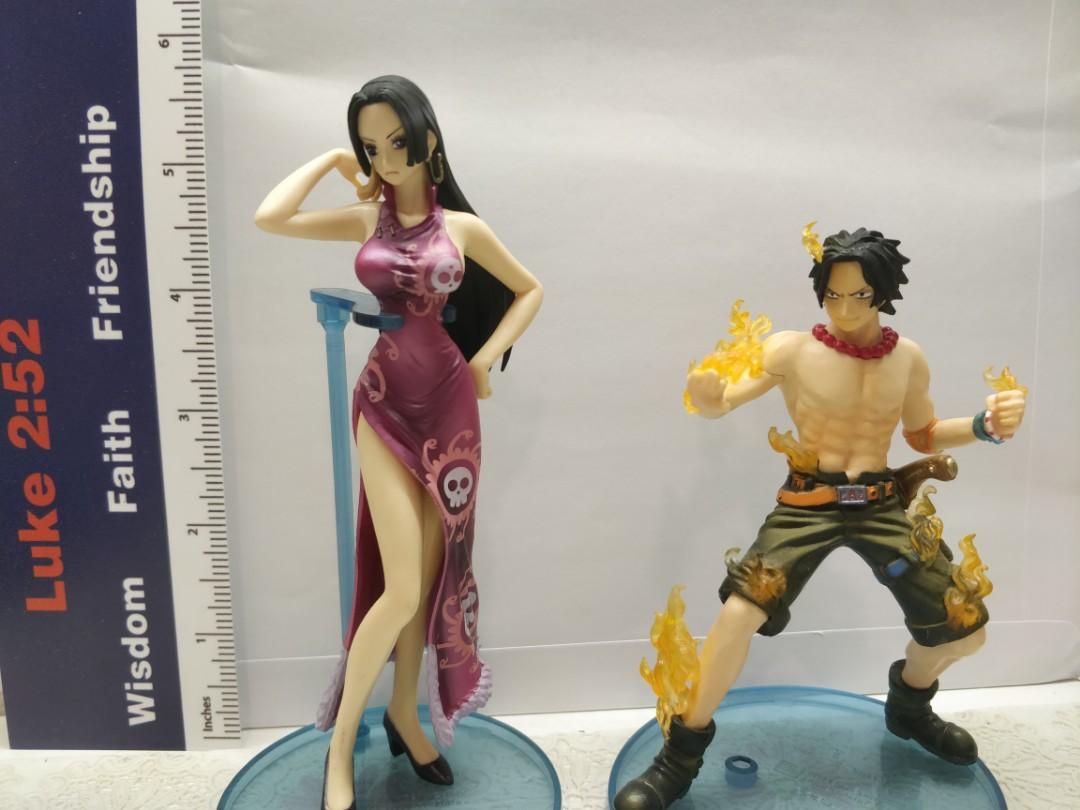 One Piece Bandai Styling Figures Portgas D Ace Boa Hancock Hobbies Toys Toys Games On Carousell