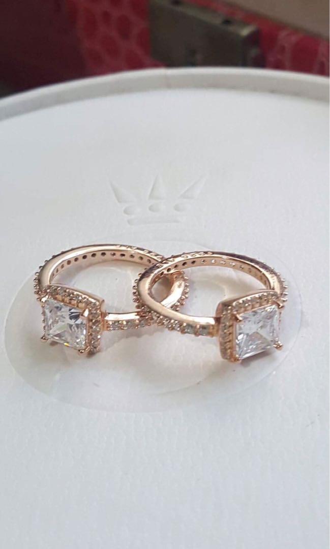 Pandora timeless elegance ring rose gold clearance