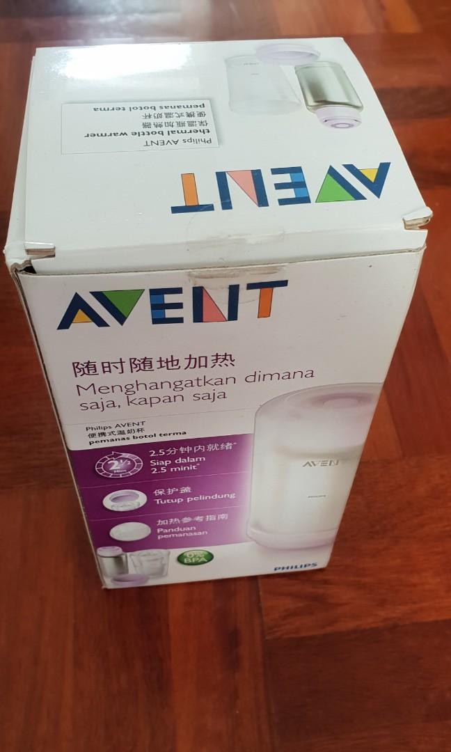 Philips Avent bottle warmer onthego, Babies & Kids, Nursing & Feeding