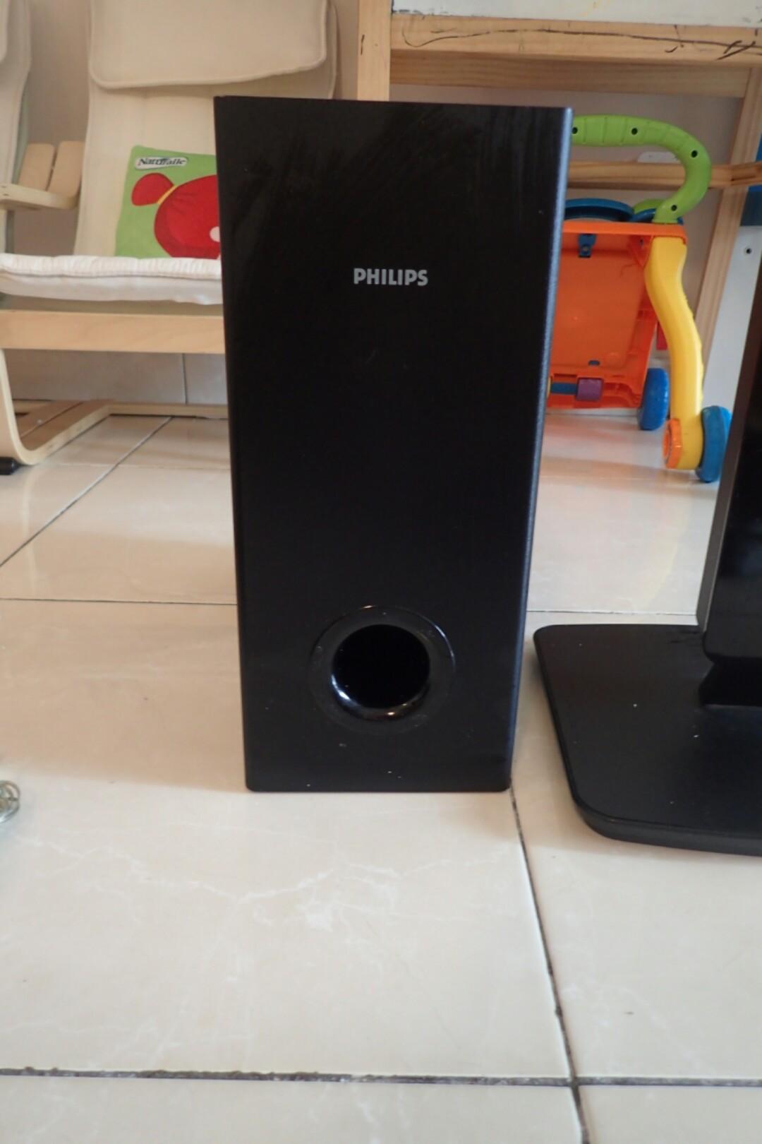 Philips DVD Home Theatre System HTS3366/98, Audio, Soundbars, Speakers