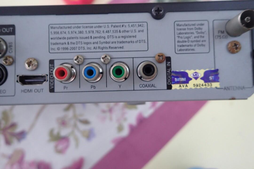 Philips DVD Home Theatre System HTS3366/98, Audio, Soundbars, Speakers