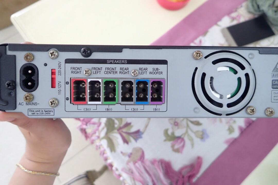 Philips DVD Home Theatre System HTS3366/98, Audio, Soundbars, Speakers