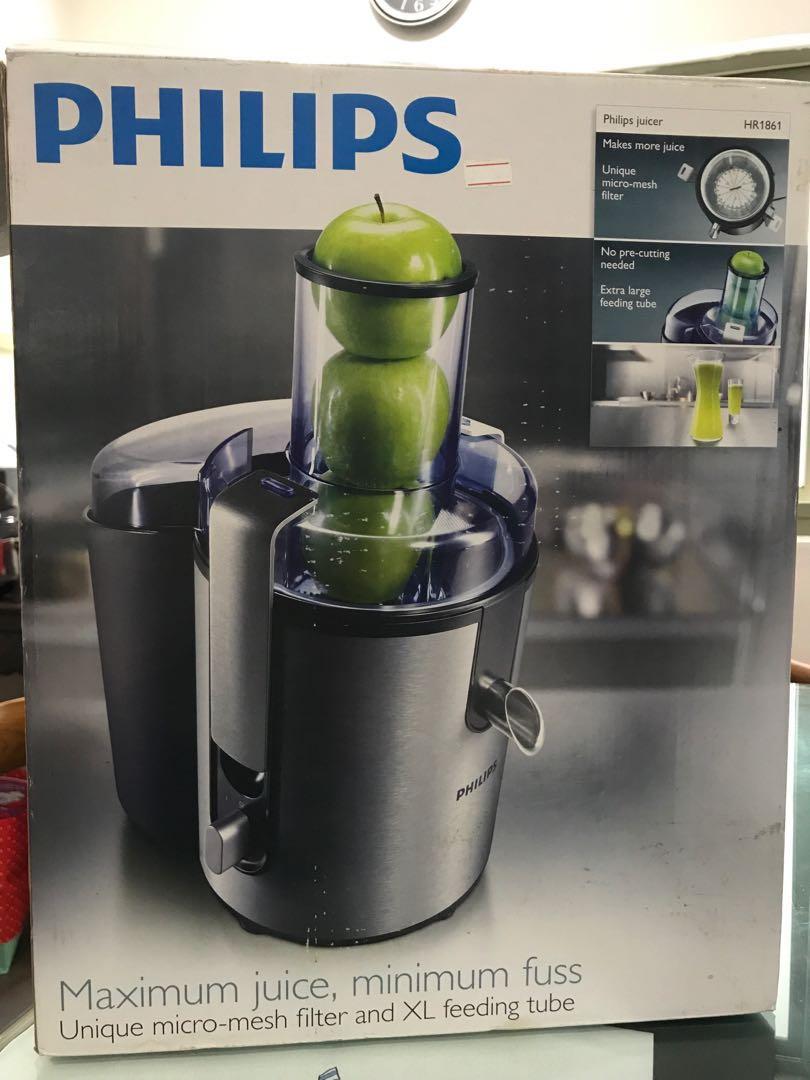 Philips HR1861, TV & Home Kitchen Juicers, Blenders & Grinders Carousell