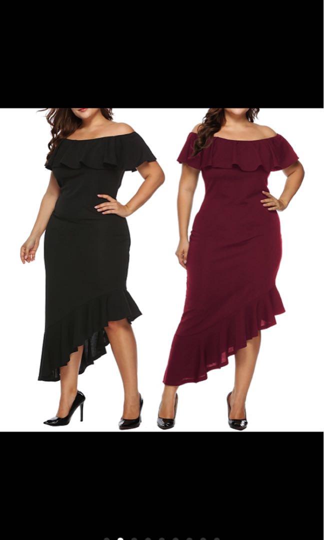 falbala bodycon dress