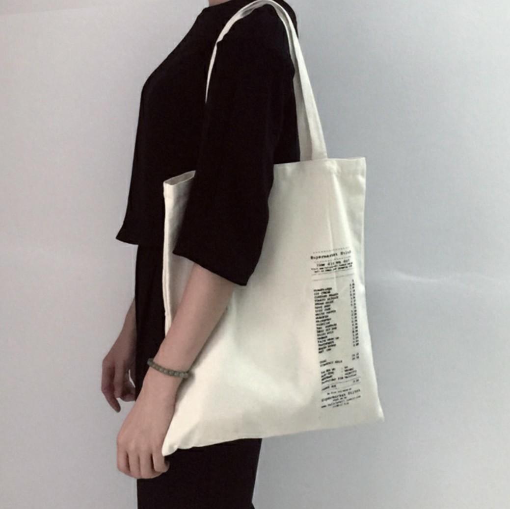 Ulzzang tote bag clearance