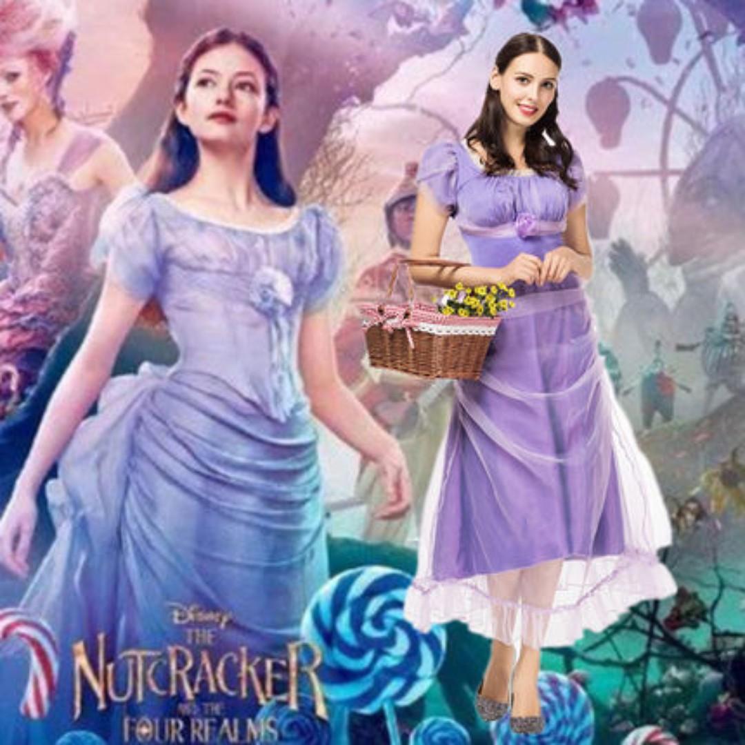 Pre order Clara The Nutcracker and the Four Realms costume purple lilac dress RBC0040
