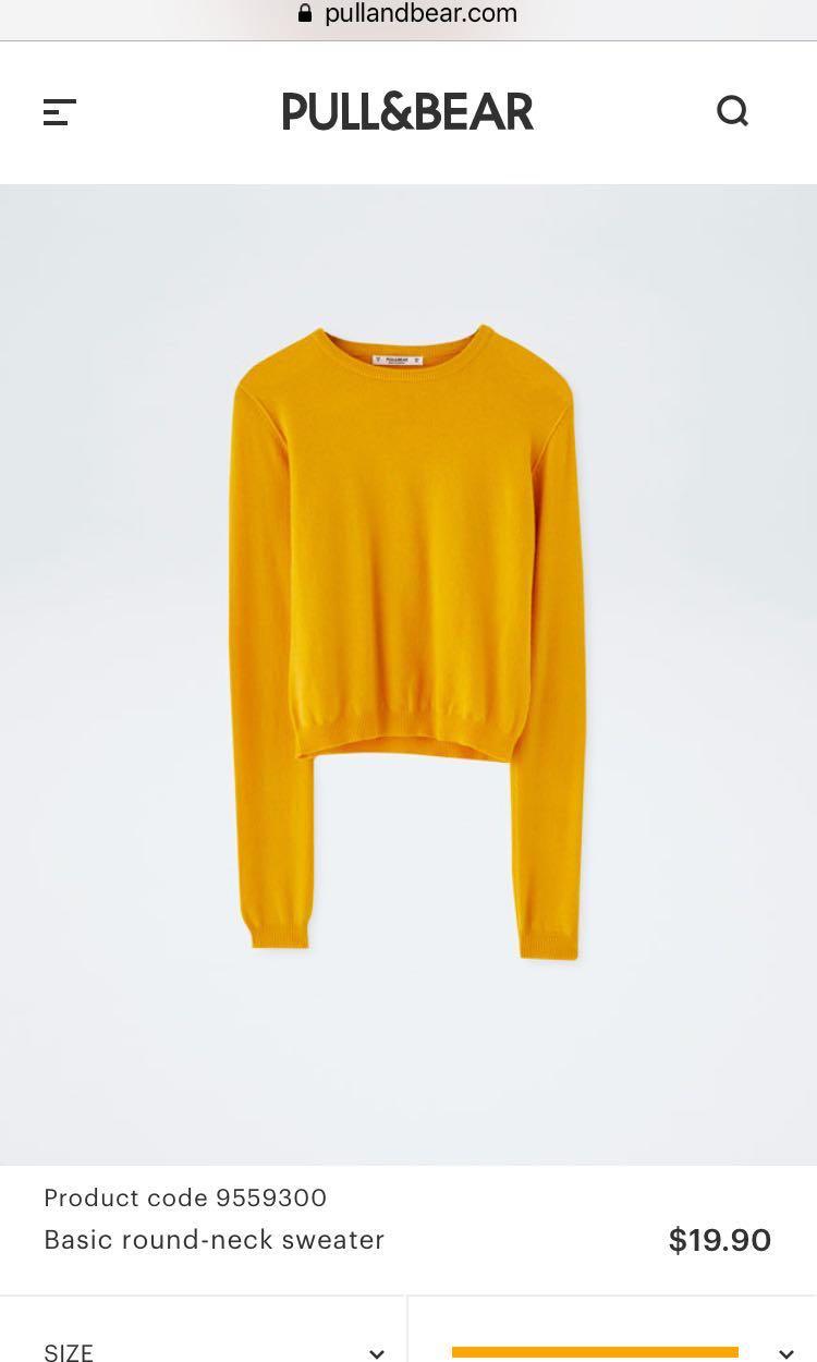 PULL BEAR KNITTED JUMPER Women s Fashion Tops Other Tops on