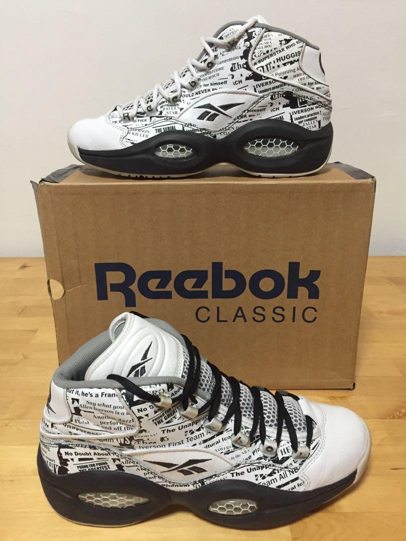 Reebok clearance question misunderstood