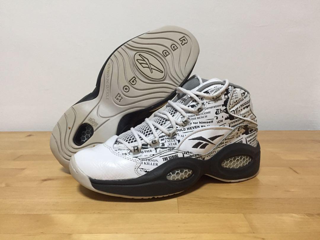 Reebok Question Mid Misunderstood NBA Allen Iverson Men s Fashion
