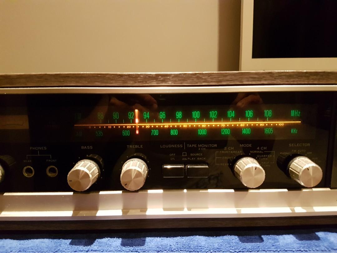 Yahoo!オークション - 10-29 Sansui サンスイ QR-1500 4チャンネル レ