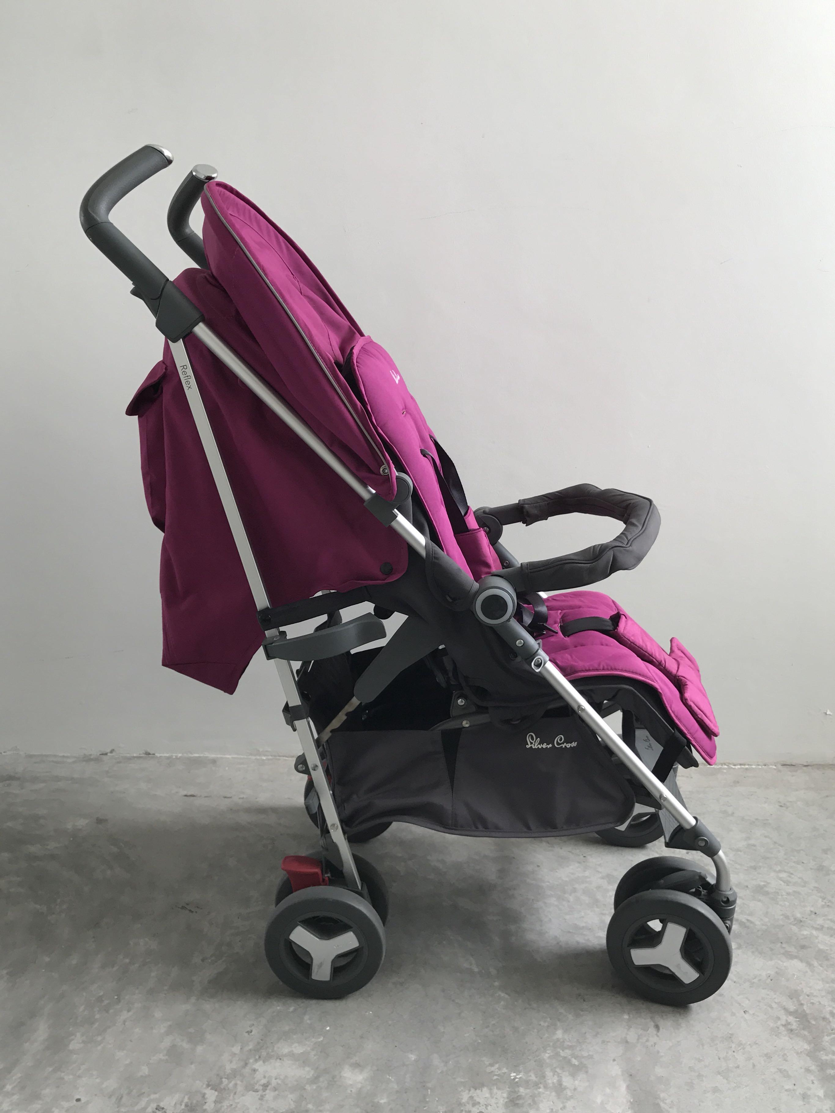 Silver Cross Reflex Stroller Babies Kids Going Out Strollers