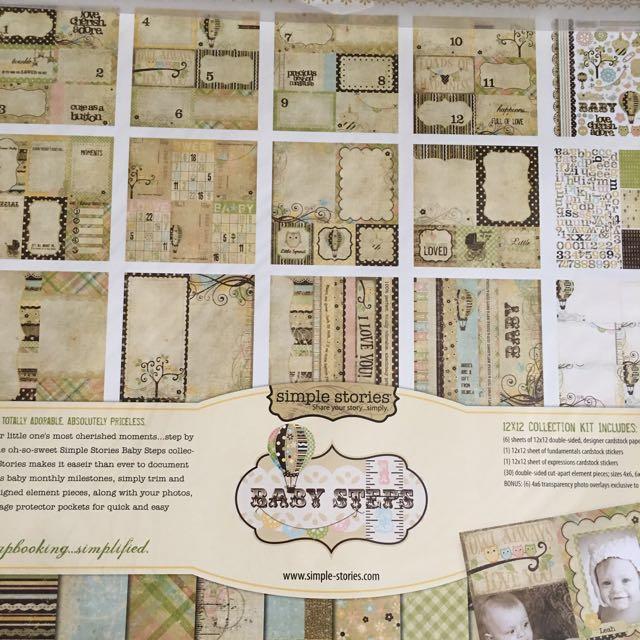 Simple Stories Baby Steps Furniture Home Living Home Improvement Organisation Home Improvement Tools Accessories On Carousell