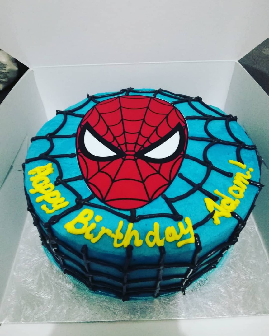 Spiderman Cake Theme 2