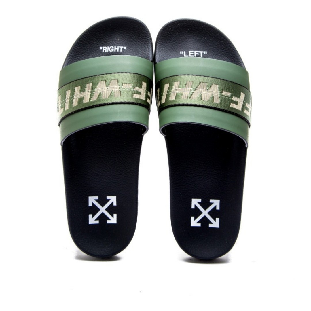 off white slippers