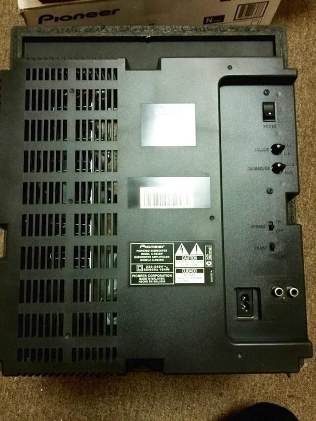 Pioneer Active Subwoofer S Rs3sw Electronics Audio On Carousell