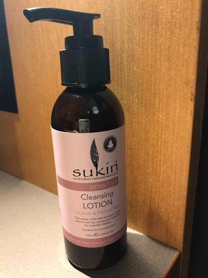 sukin cleansing lotion sensitive