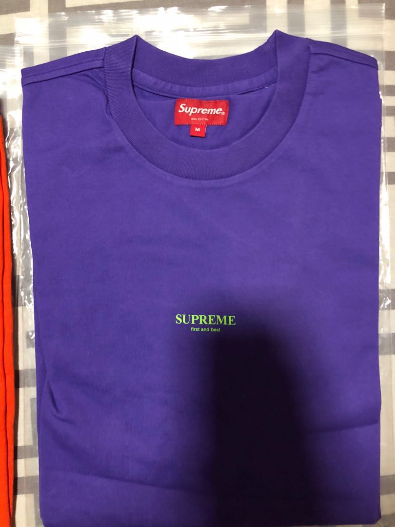 first supreme tee