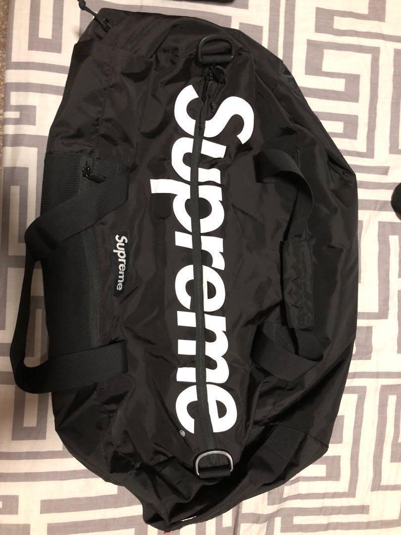 Supreme ss17 duffle bag hypebeast Men s Fashion Bags Sling Bags