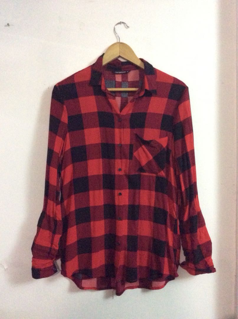 Black and red polo long sleeve discount