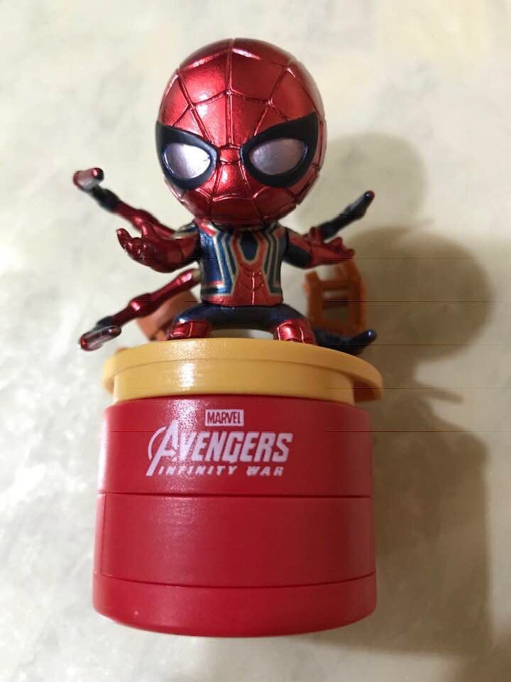 Tesco Marvel Avenger stamp Iron Spider Man Hobbies Toys