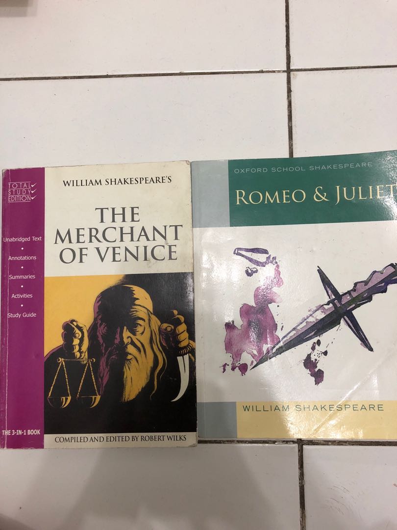 The Merchant Of Venice And Romeo And Juliet Hobbies Toys Books
