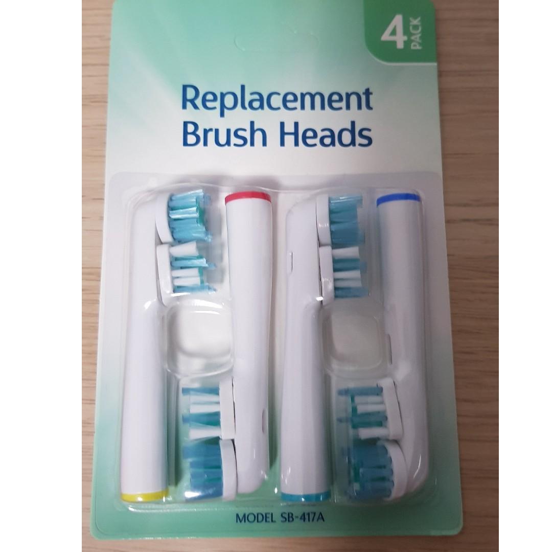 replacement brushes for braun electric toothbrush