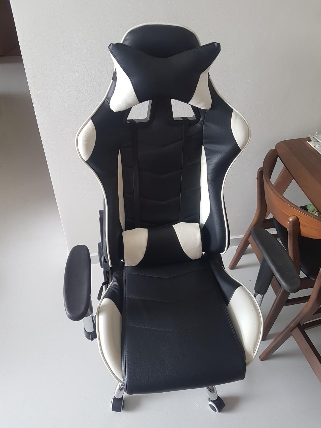 UMD 4D ERGONOMIC PU LEATHER HIGH BACK GAMING CHAIR Furniture Home Living Furniture Chairs on Carousell