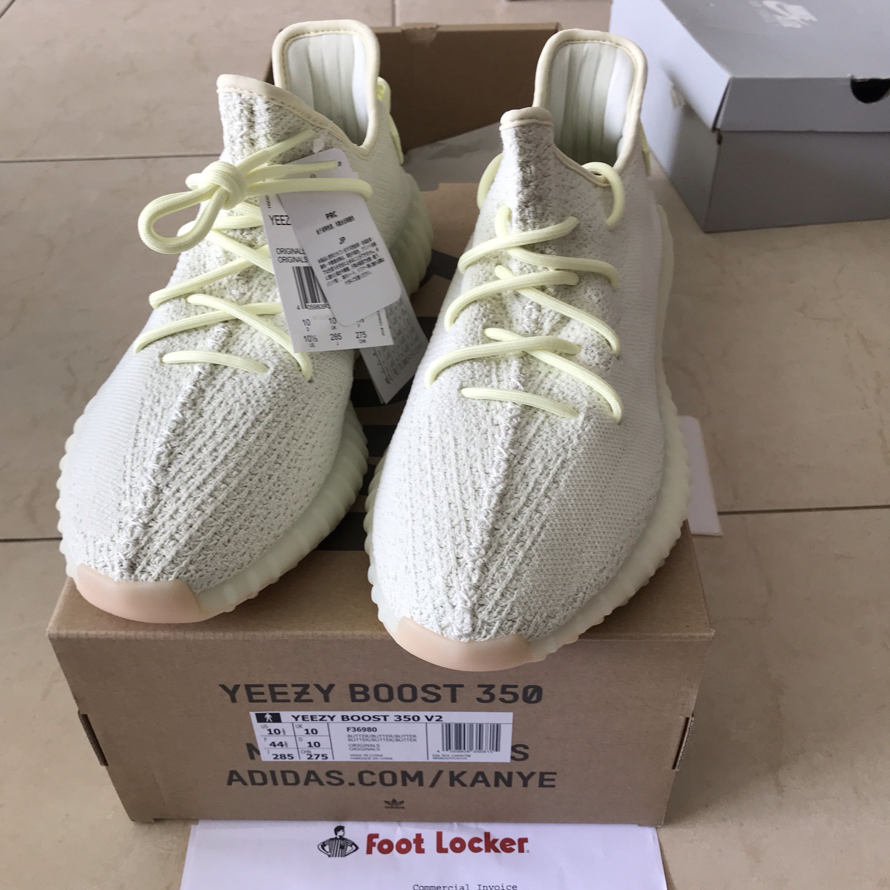 Yeezy butter top footlocker