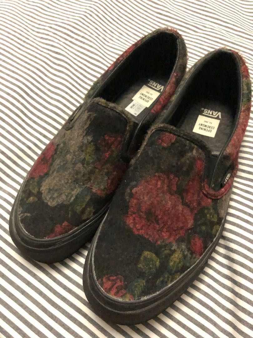 Vans X Opening Ceremony Floral Noir 