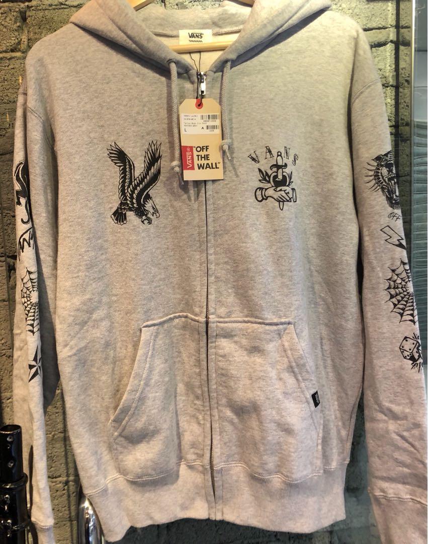 vans zip up hoodie