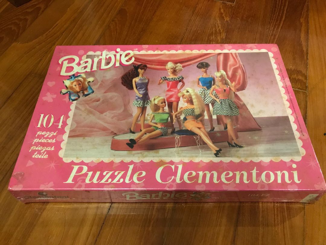 vintage barbie puzzle