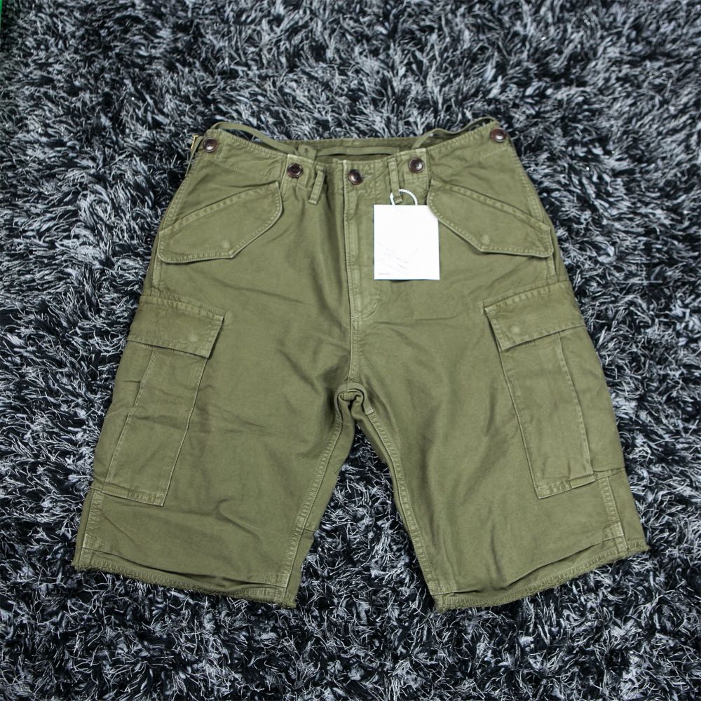 visvim eiger sanction shorts Size 2 Olive, 男裝, 褲＆半截裙, 沙灘