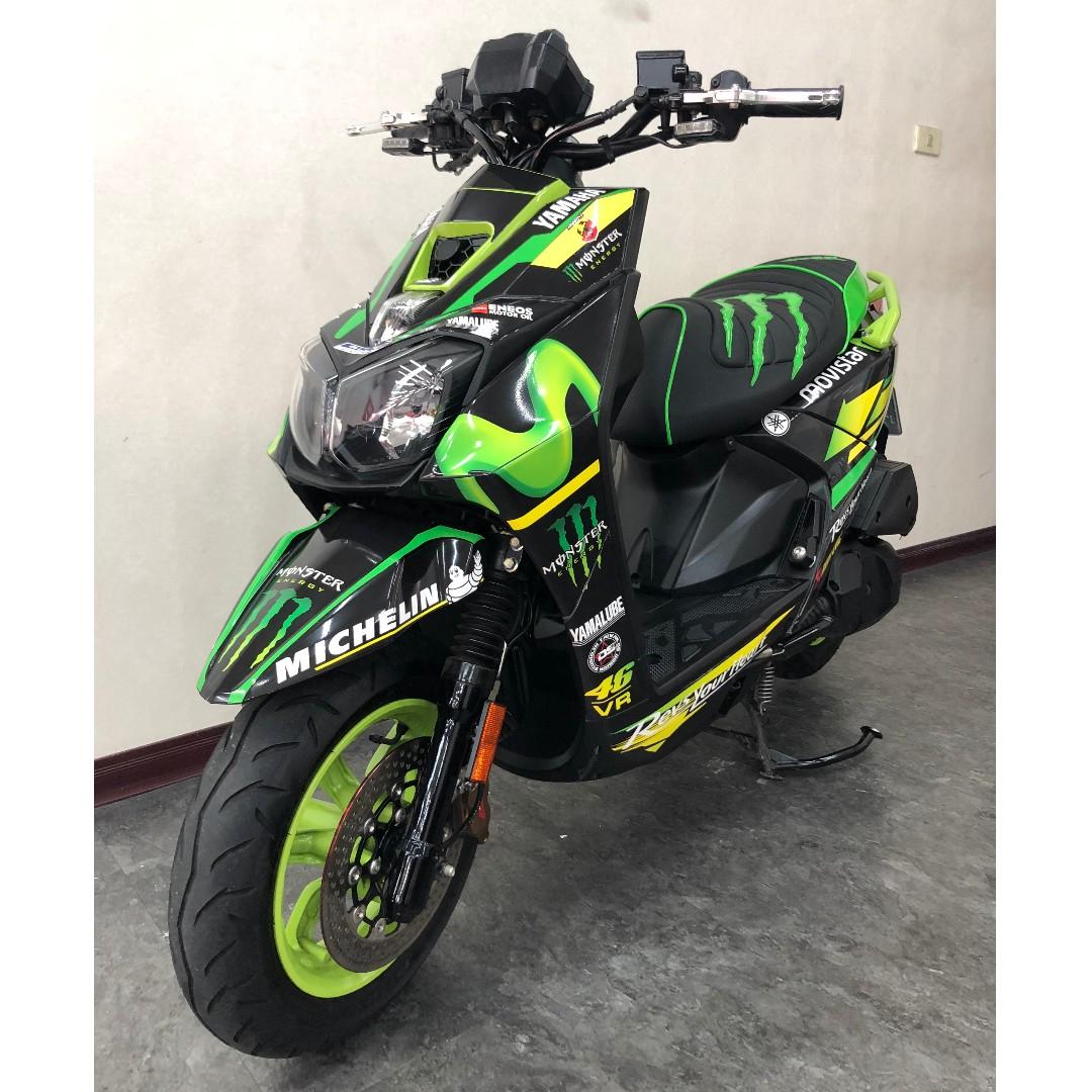 良右二輪量販 Yamaha 山葉bwsr 125 17年 保固車 大b 分期貸款中古車二手車機車 機車 新古保固在旋轉拍賣