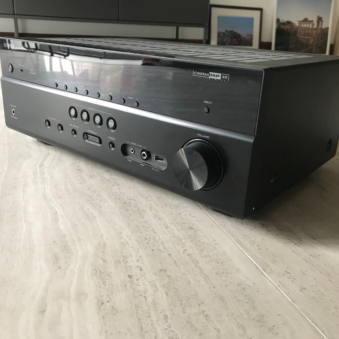 Yamaha RXV475 5.1 Channel AV receiver, Audio, Soundbars, Speakers