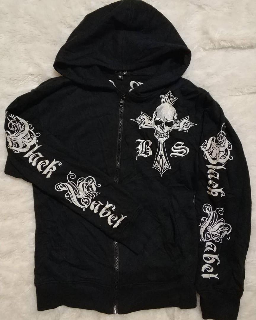 Black label hoodie hotsell